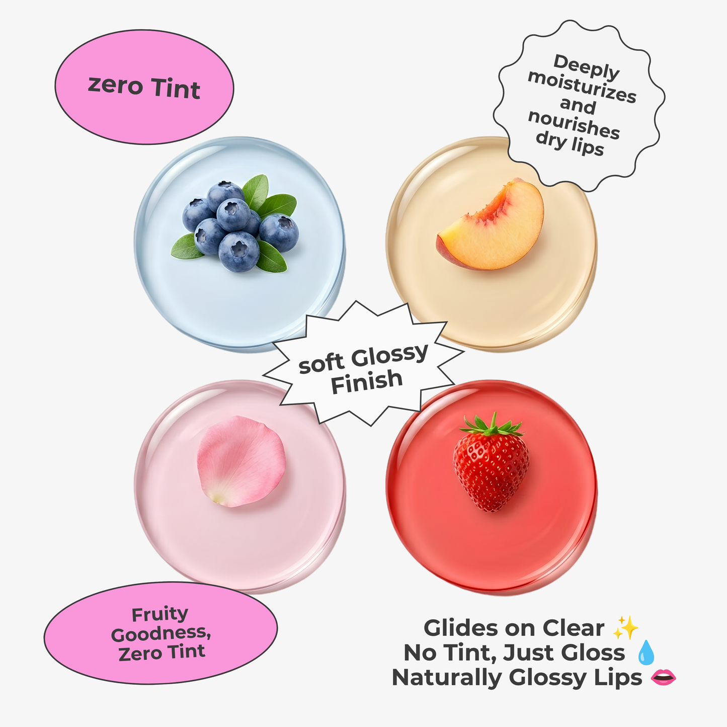 LUSHE LIPS Nourishing Lip Balm & Gloss